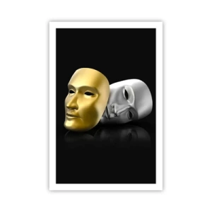 Poszter - Az élet színház - 61x91 cm