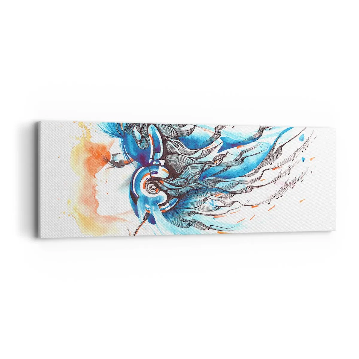 Vászonkép - Hadd szóljon a zene - 90x30 cm