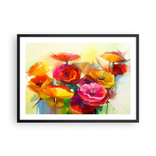 Poszter fehér keretben - Nem csak piros - 70x50 cm