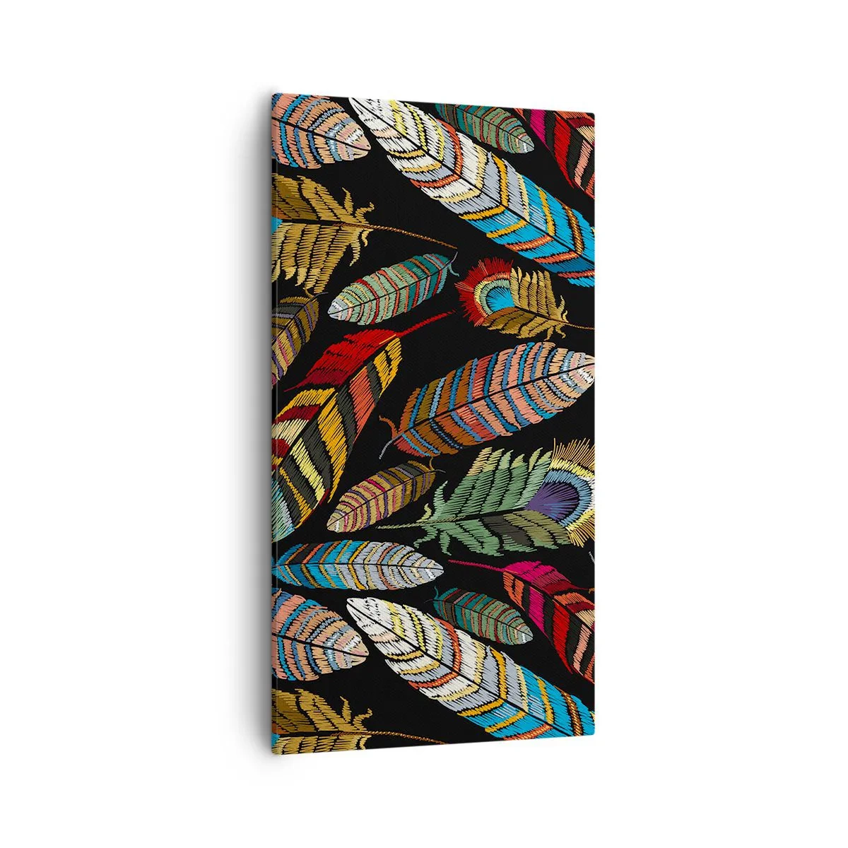 Vászonkép - A madárkarnevál - 55x100 cm