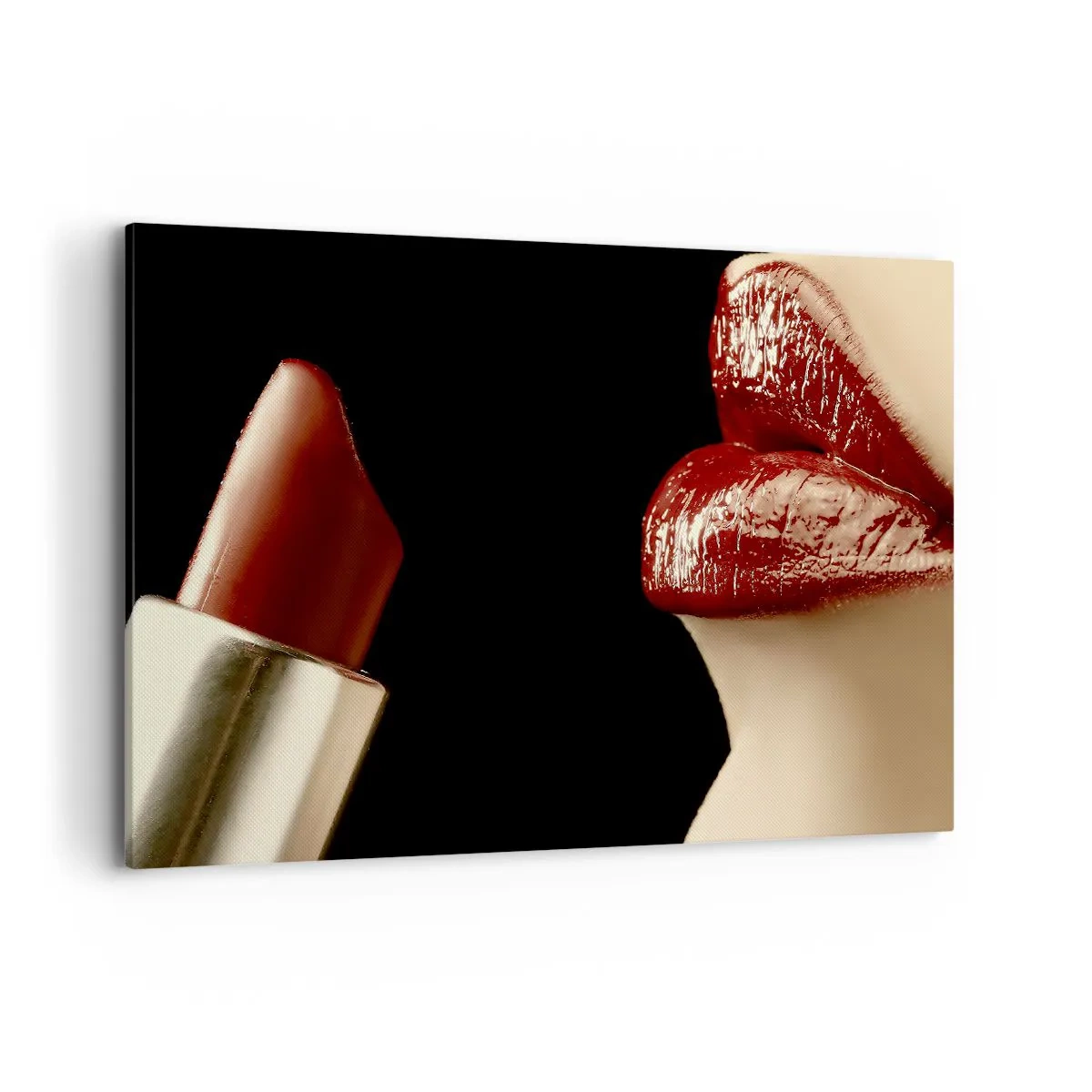 Vászonkép - A kármin érzékisége és ragyogása - 100x70 cm