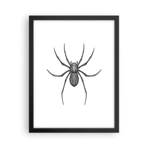 Poszter fehér keretben - Zavaró precizitás - 30x40 cm
