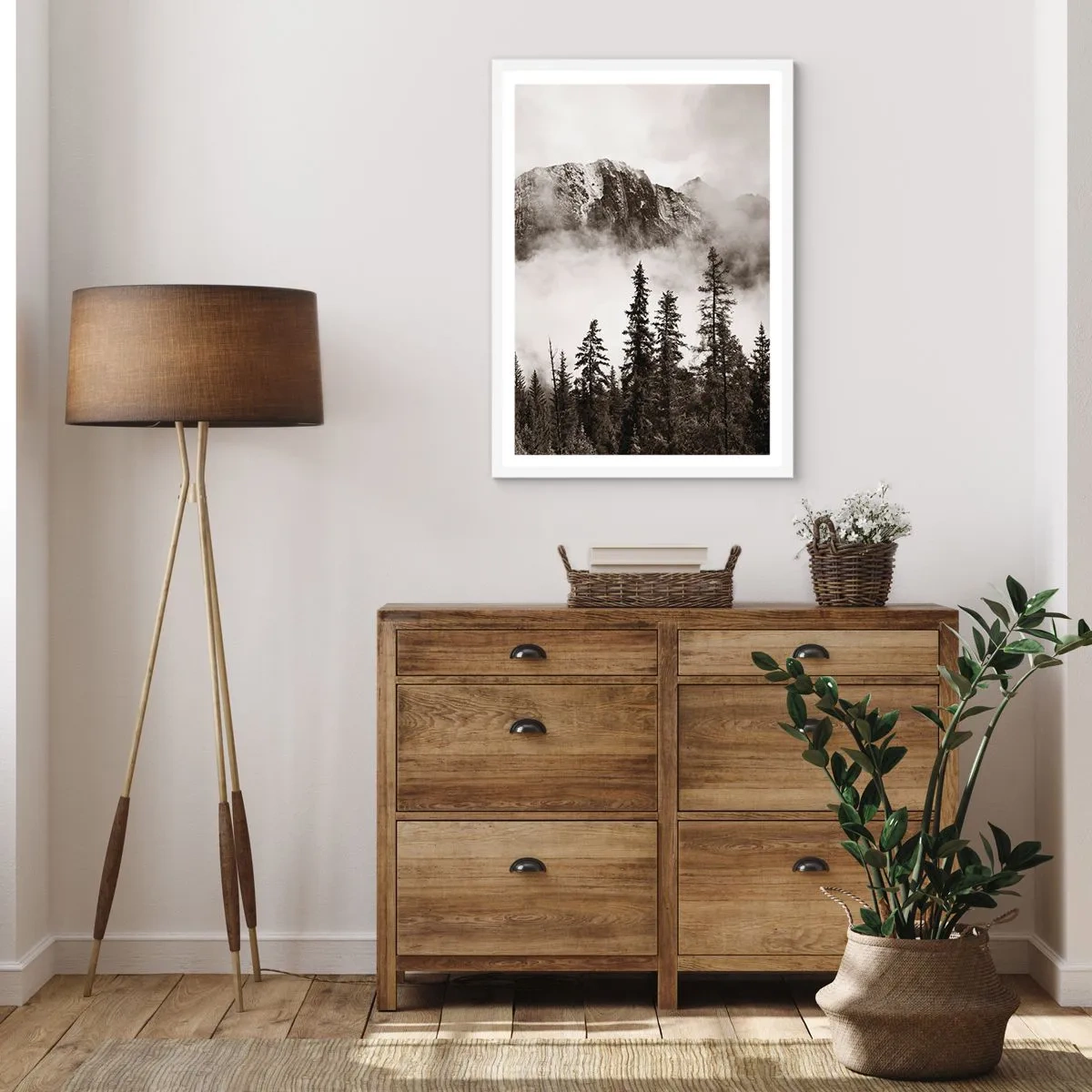 Poszter fekete keretben - Gránit uralkodó - 70x100 cm