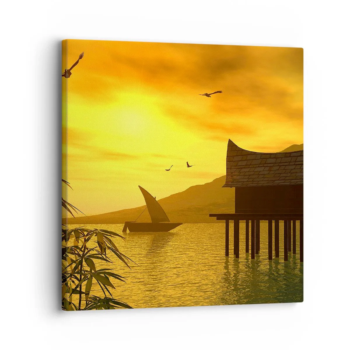 Vászonkép - A vágyott béke - 30x30 cm