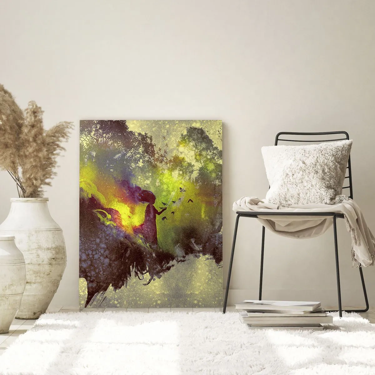Üveg kép - Anyatermészet - 80x120 cm