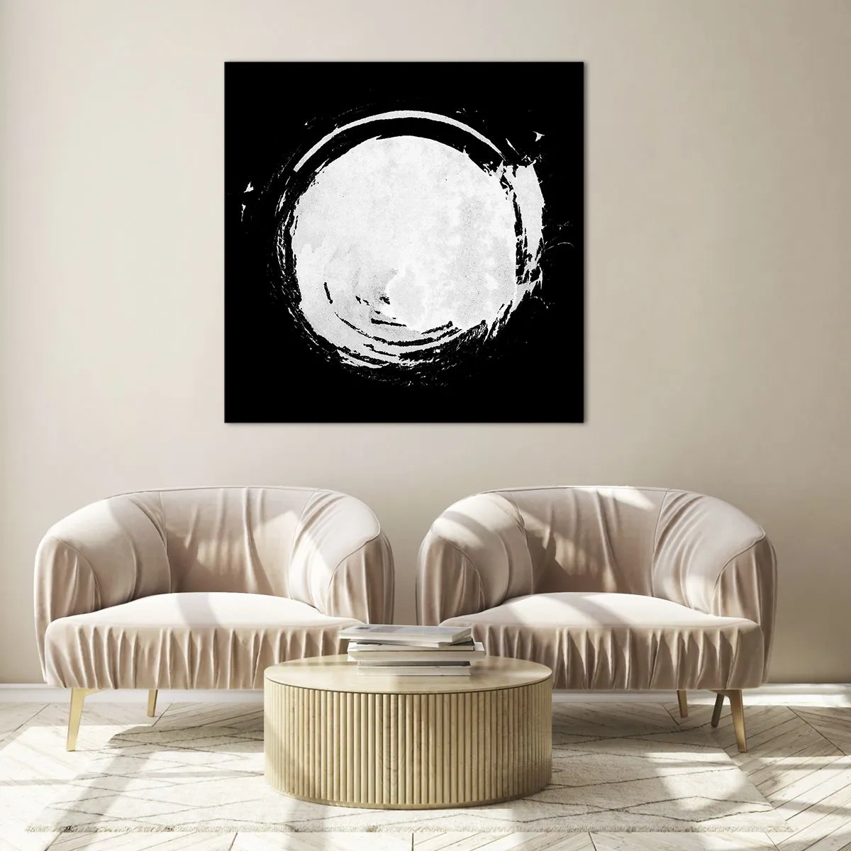 Üveg kép - A jó kiút - 70x70 cm