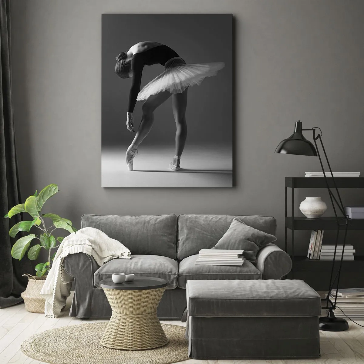 Vászonkép - Bella balerina - 65x120 cm