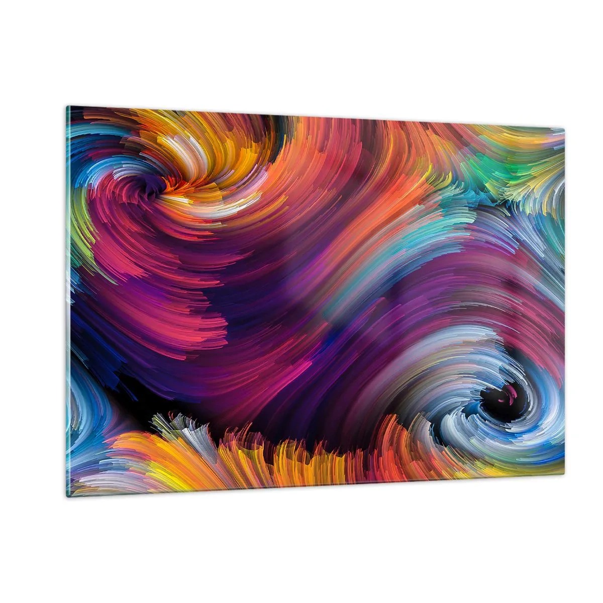 Üveg kép - Egy új világ kezdete - 120x80 cm