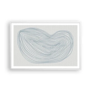 Poszter fekete keretben - Egy csepp mosolya - 91x61 cm