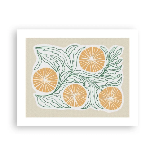 Poszter - Etnikus egy csipet absztrakcióval - 50x40 cm