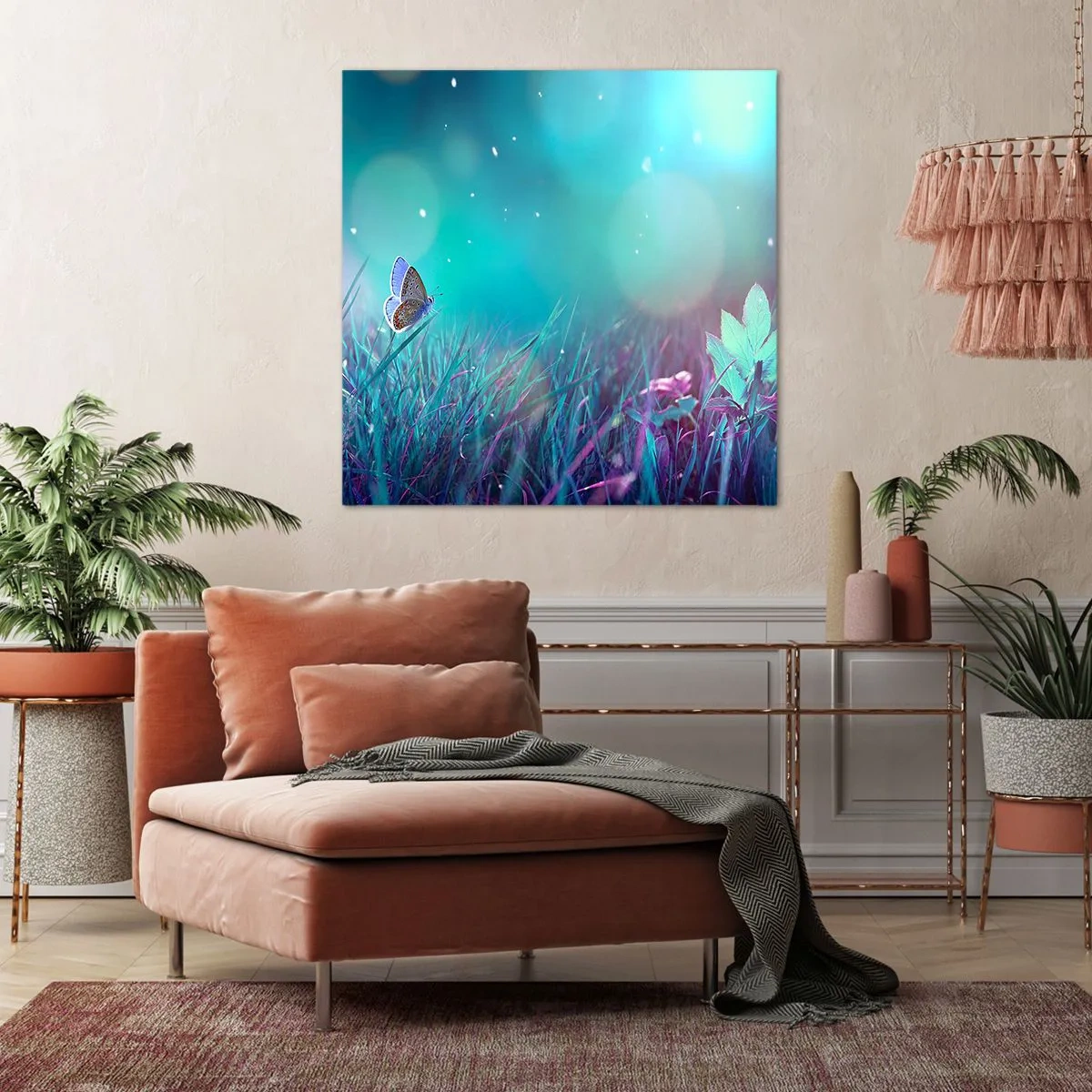 Vászonkép - A rét titkos élete - 60x60 cm