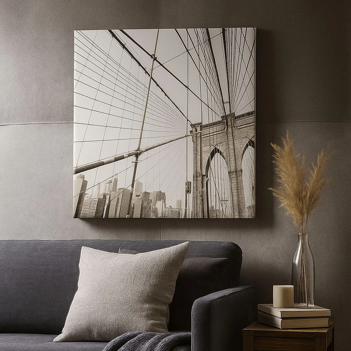 Vászonkép - New York-i katedrális - 30x30 cm