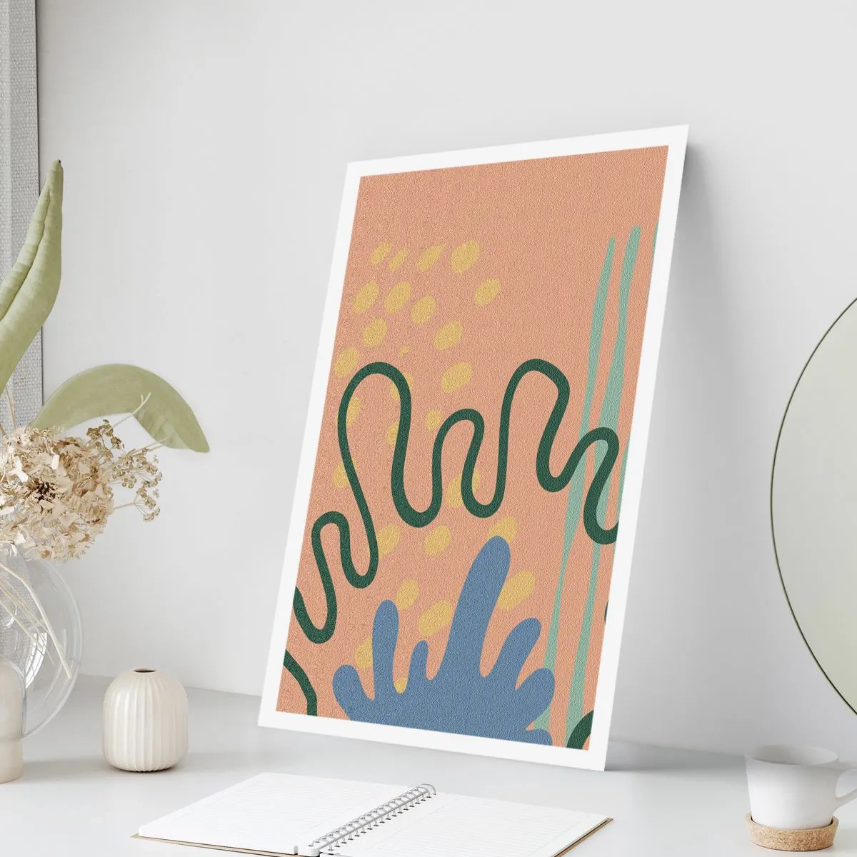 Poszter - Absztrakció: a természet sokszínűsége - 70x100 cm