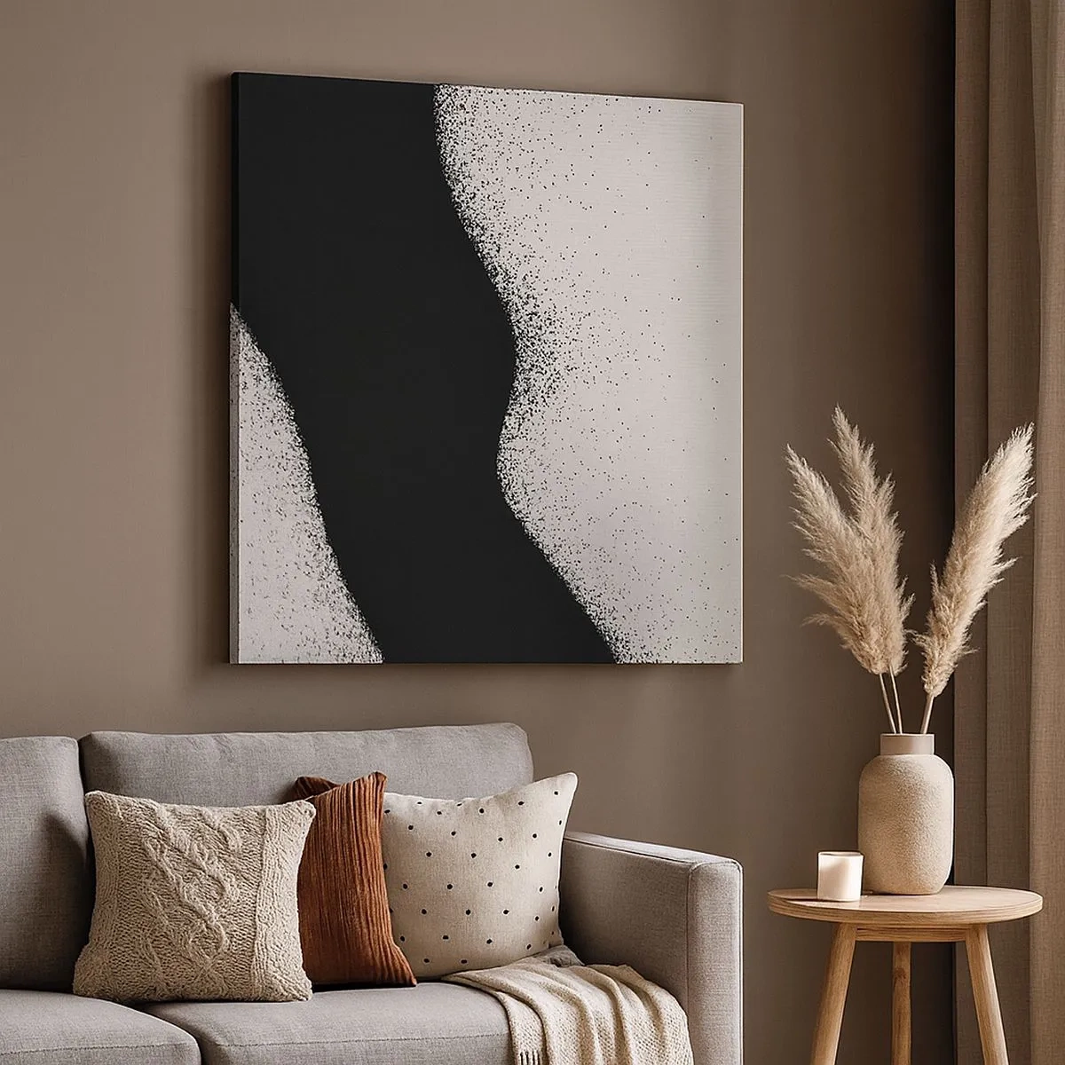 Vászonkép - Folyékony egyensúly - 30x30 cm