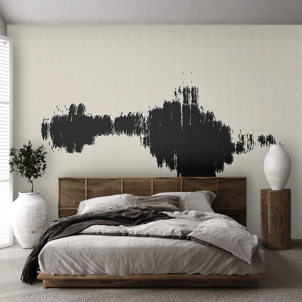 Öntapadós Fotótapéta Deluxe Sticker - A képzelet rezgései - Kortárs, Absztrakció, skandináv - 500x350 cm