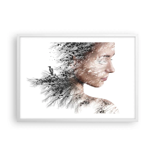 Poszter fekete keretben - Az erdő szelleme - 70x50 cm