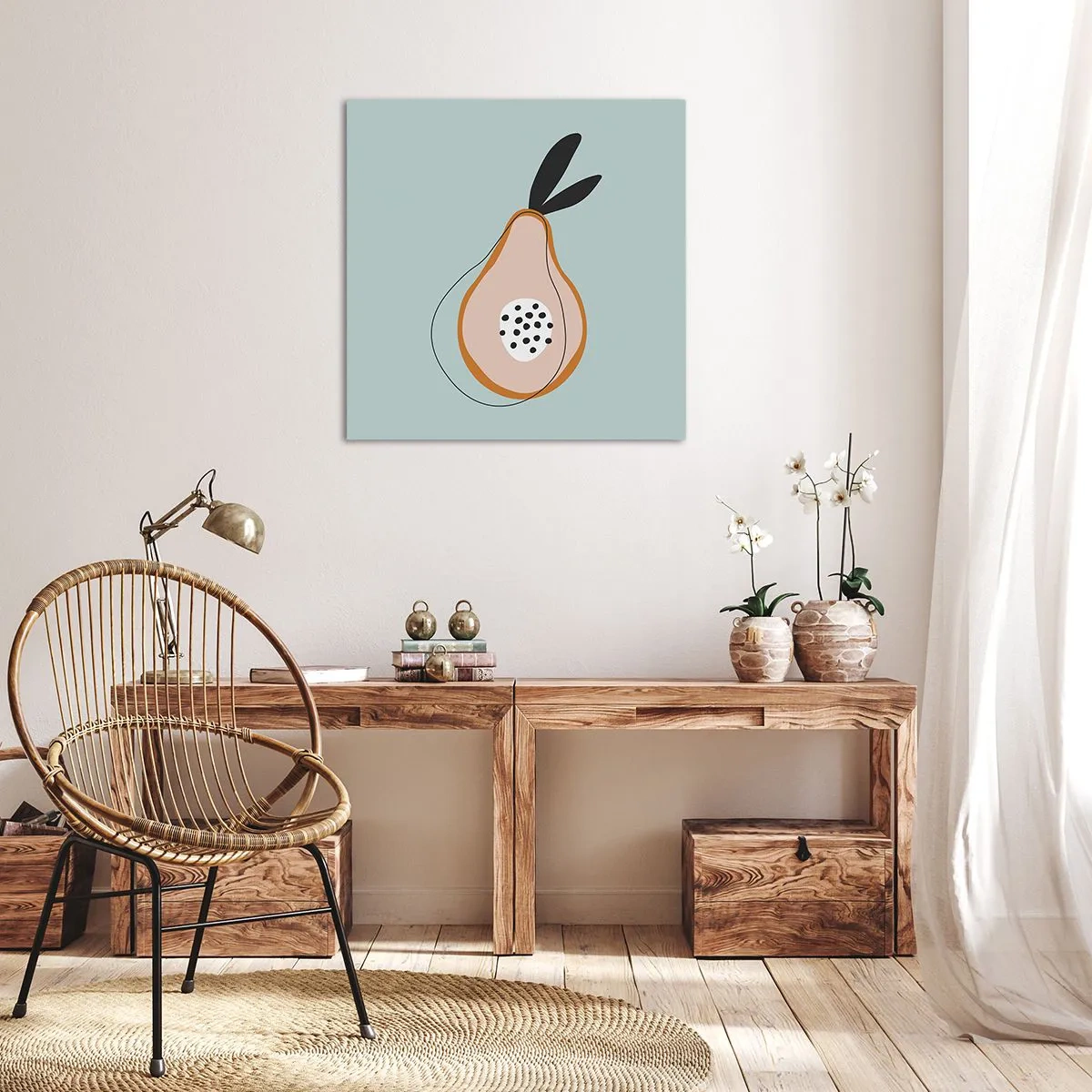 Vászonkép - Behatolás a dolgok természetébe - 70x70 cm