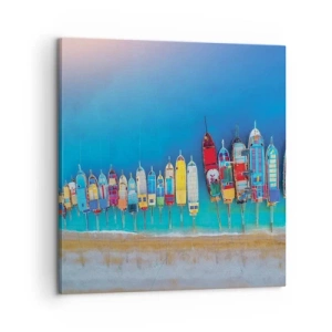 Vászonkép - Madártávlatból - 60x60 cm