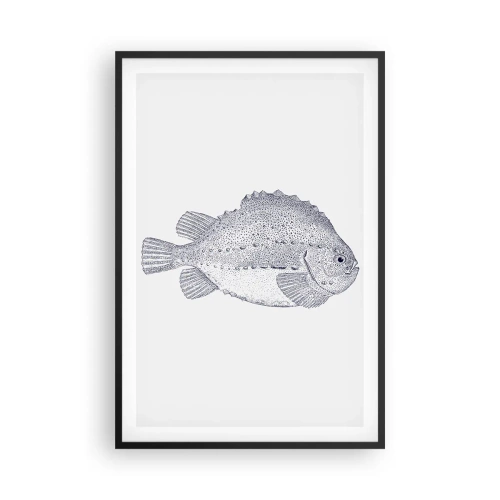 Poszter fehér keretben - A természettudós albumába - 61x91 cm