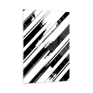 Üveg kép - Intenzív és dinamikus kompozíció - 50x70 cm