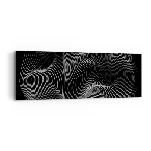 Vászonkép - A fény tánca a térben - 90x30 cm