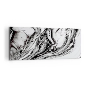 Vászonkép - Kezdetben káosz uralkodott - 100x40 cm