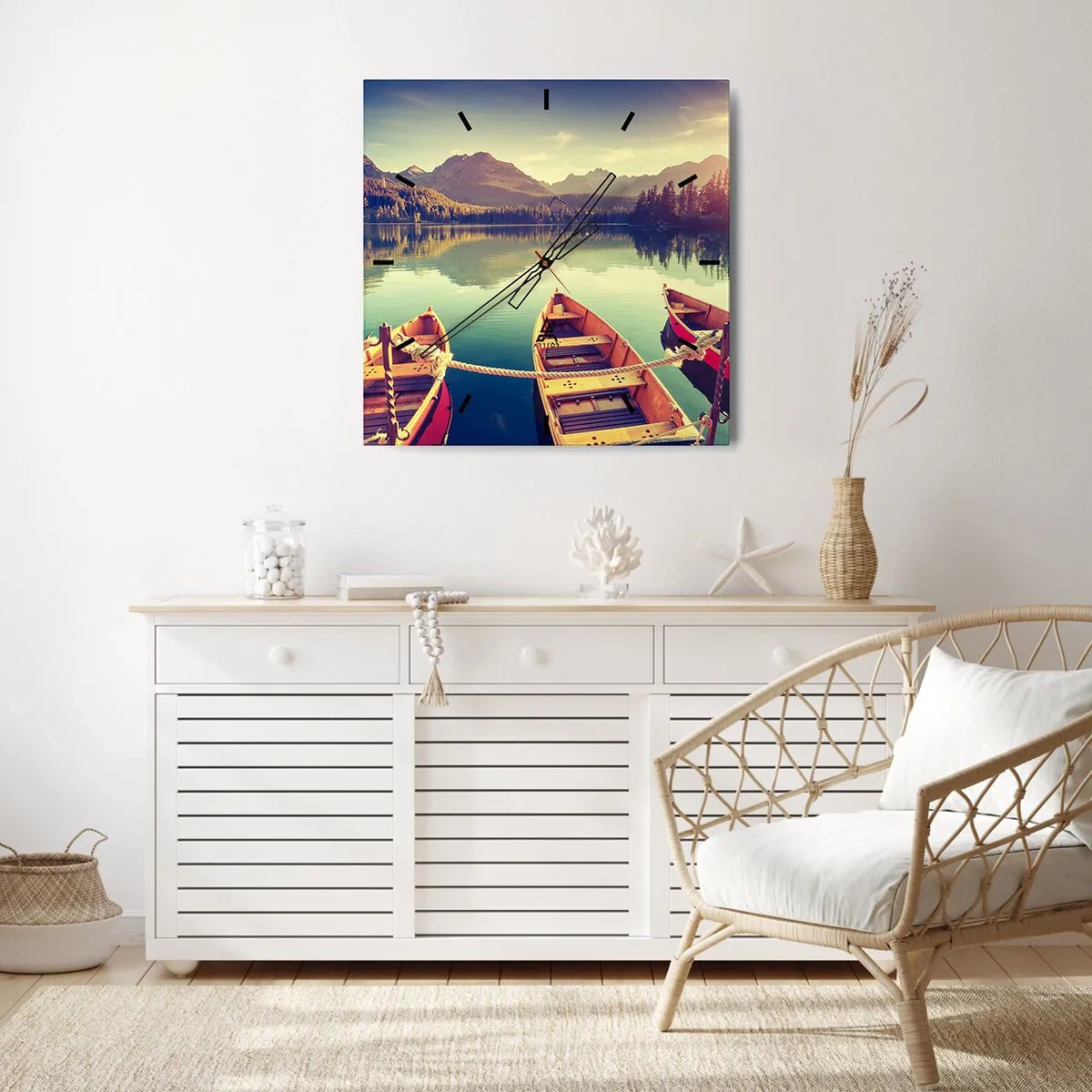 Falióra, Óra - Élni az ő törvényei szerint - 30x30 cm