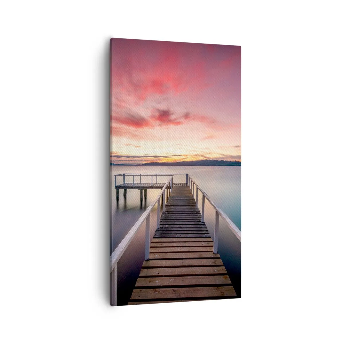 Vászonkép - Az este szelíd lángja - 55x100 cm