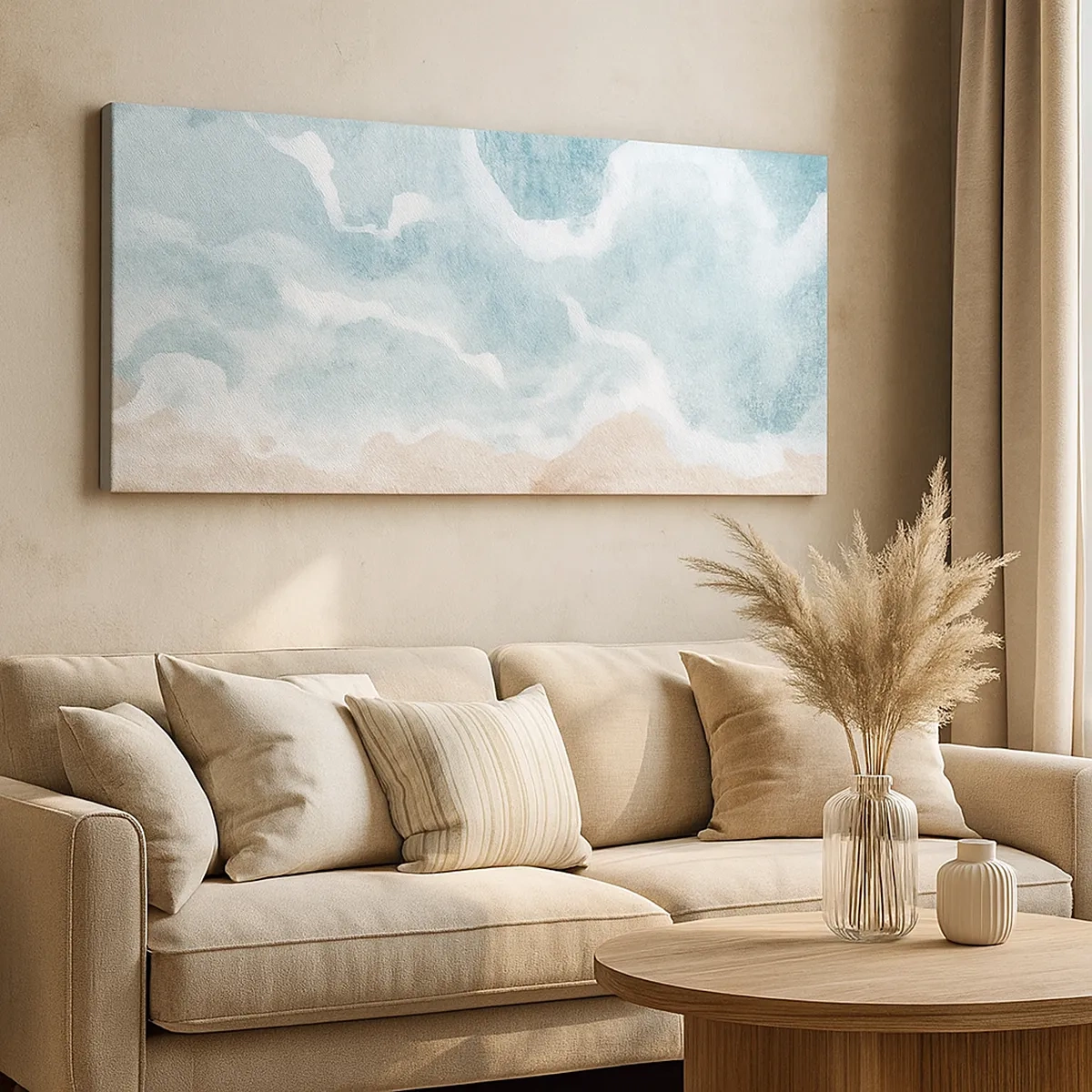 Vászonkép - Felhő absztrakció - 30x30 cm