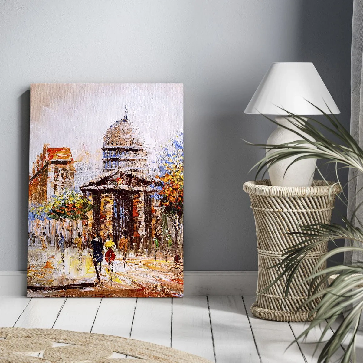 Vászonkép - Párizsi séta - 50x70 cm