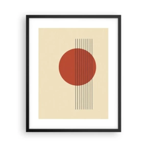 Poszter fehér keretben - Körbe és tovább - 40x50 cm