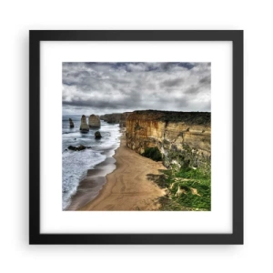 Poszter fehér keretben - Nyers gyönyör - 30x30 cm