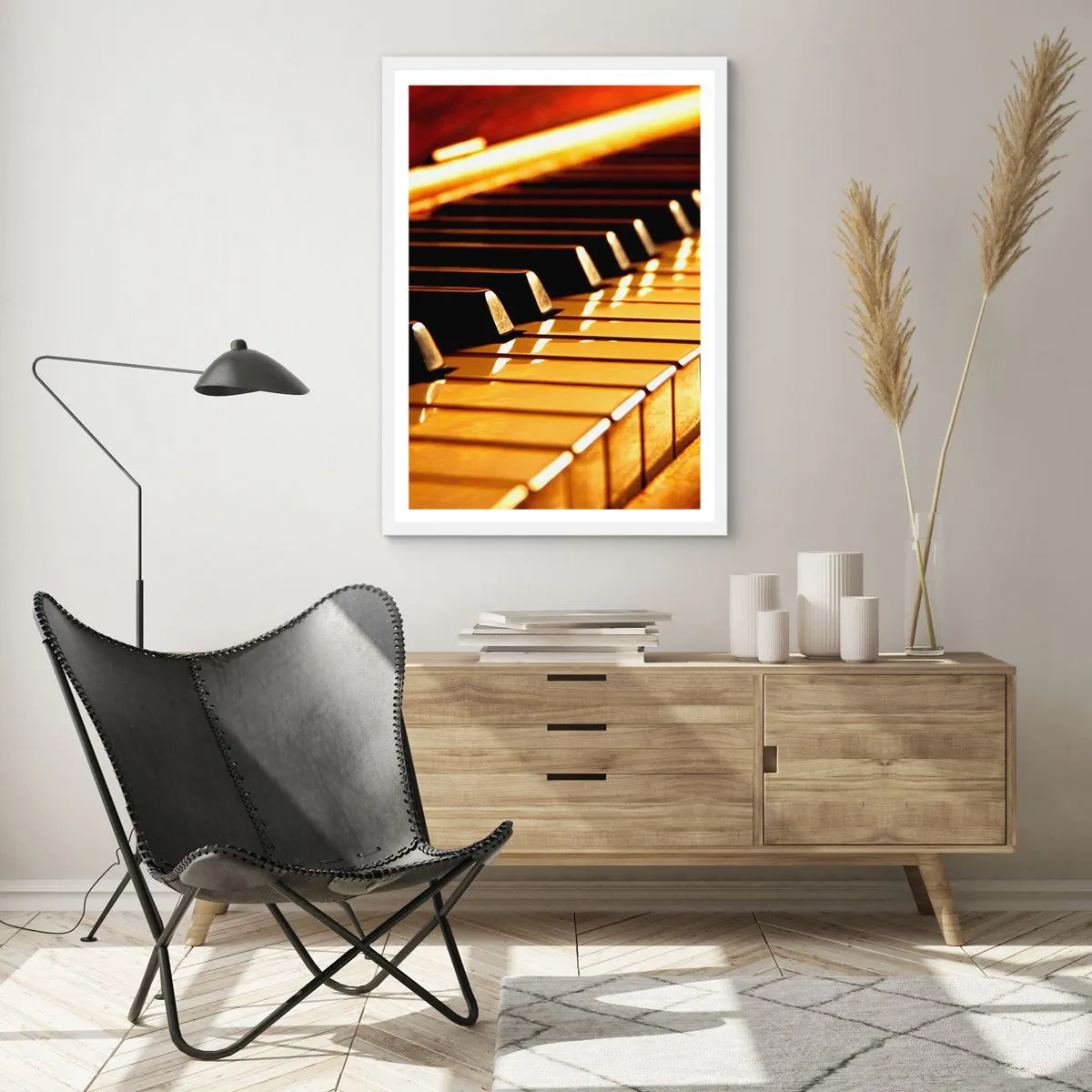 Poszter fekete keretben - Végtelen lehetőségek - 40x50 cm