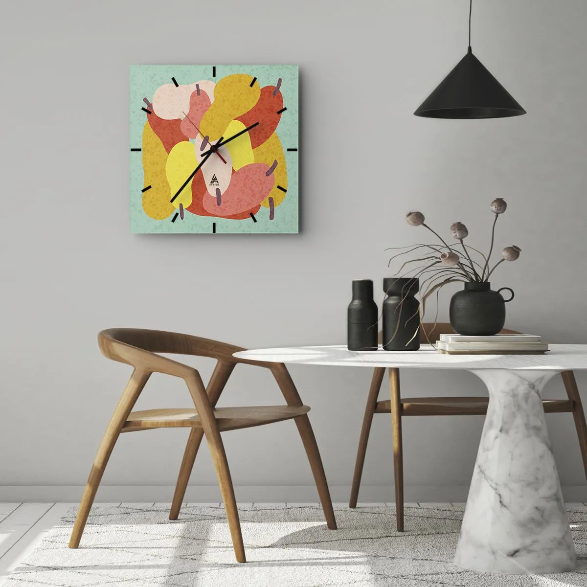 Falióra, Óra - Ízlelgetni a nyári napot - 40x40 cm