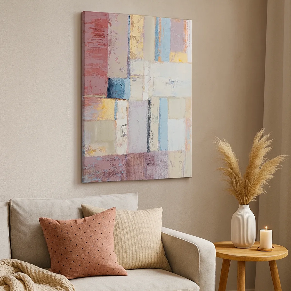 Vászonkép - A geometria nyugalma - 50x70 cm