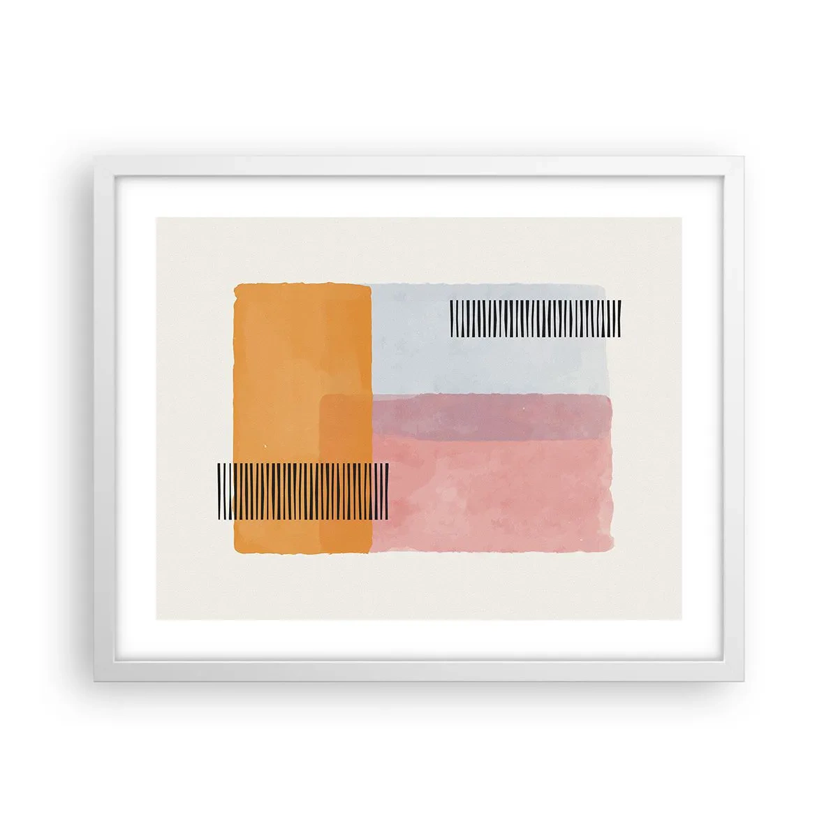 Poszter fekete keretben - Saroktól sarokig - 50x40 cm