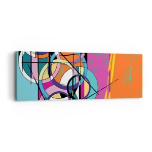 Vászonkép - Kerékről kerékre - 90x30 cm