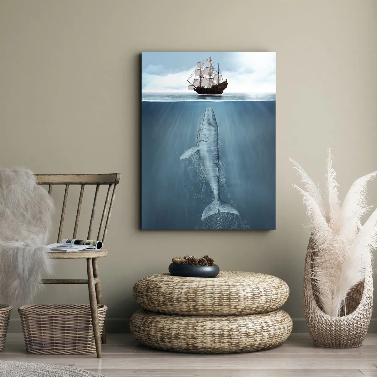 Vászonkép - Jobb nem tudni - 65x120 cm