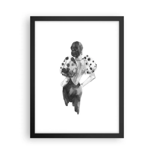 Poszter fehér keretben - Egyenesen elsétált mellettem - 30x40 cm