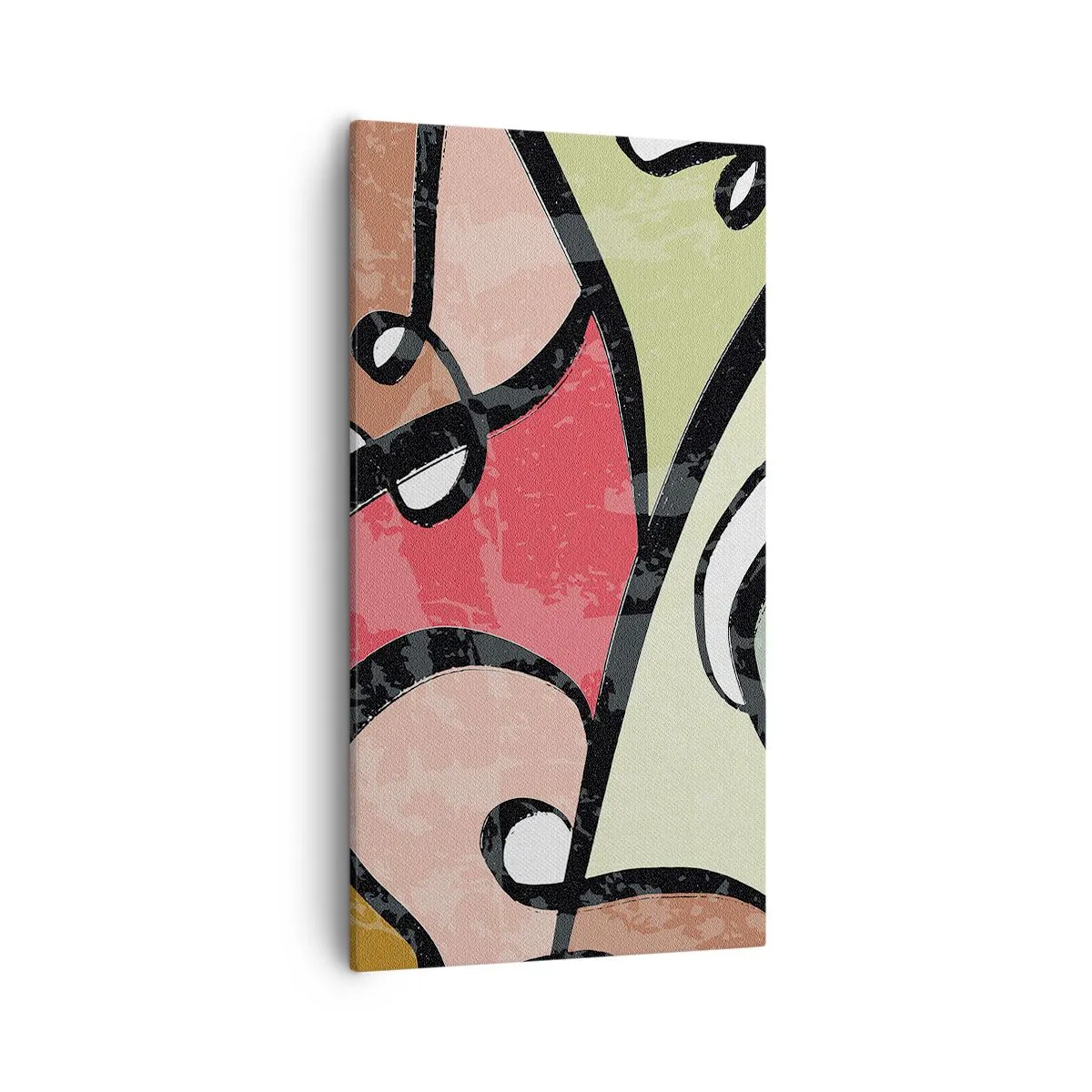 Vászonkép - Pirouettek a színek között - 55x100 cm