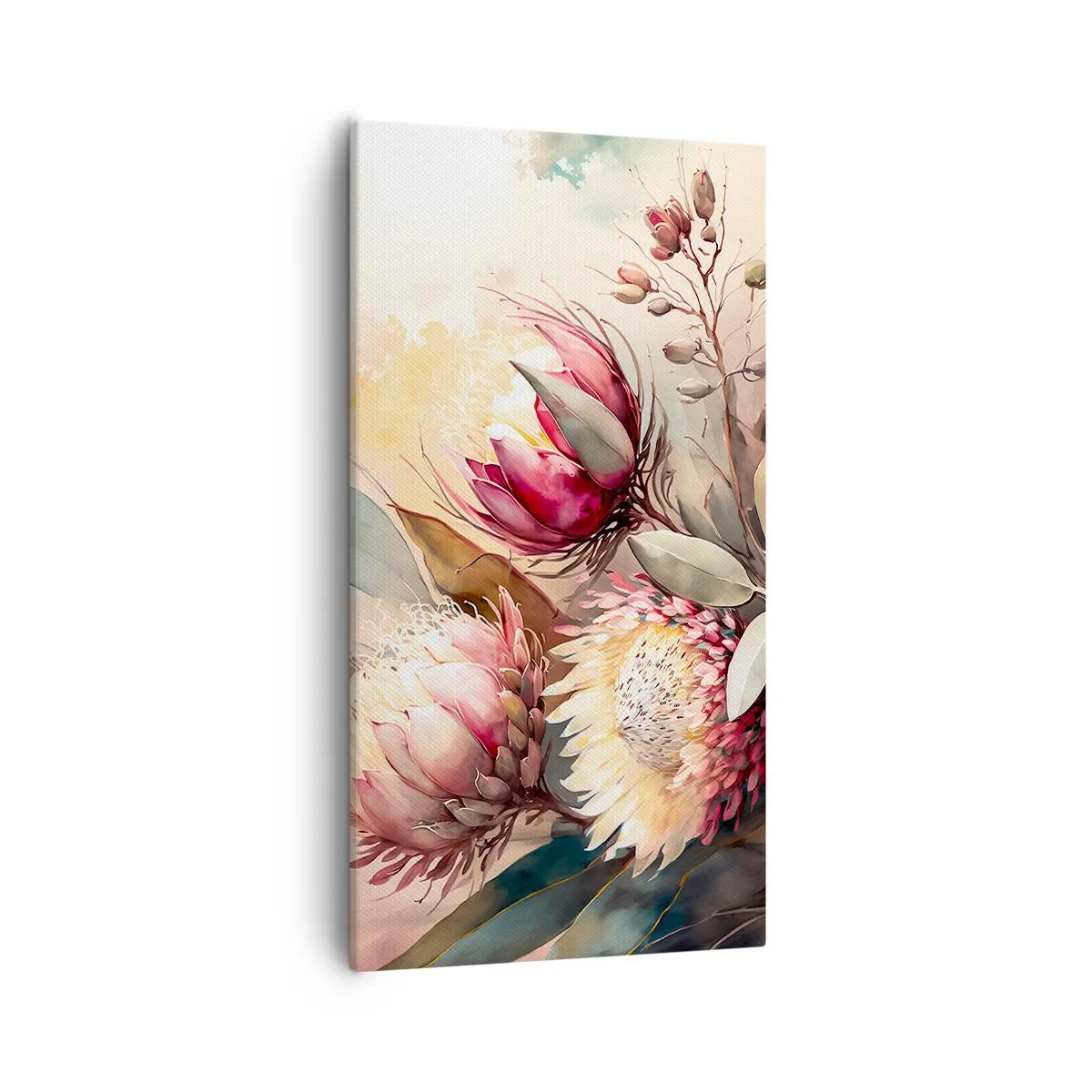 Vászonkép - Profilból és en face - 55x100 cm