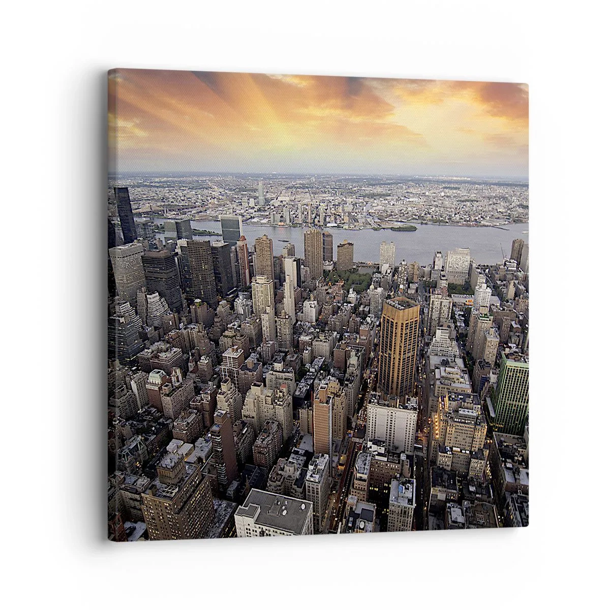 Vászonkép - Korunk dobogó szíve - 30x30 cm