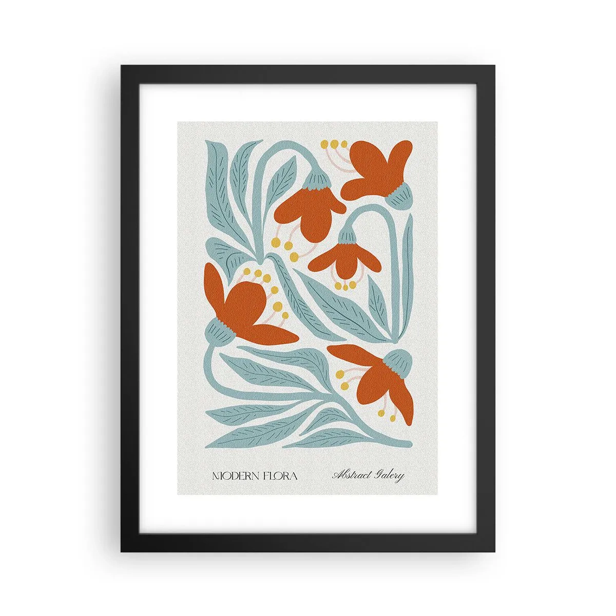 Poszter fehér keretben - A föld felé, a nap felé - 30x40 cm