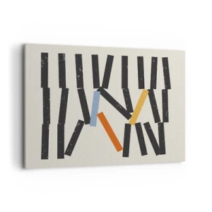 Vászonkép - Dominó - kompozíció - 100x70 cm