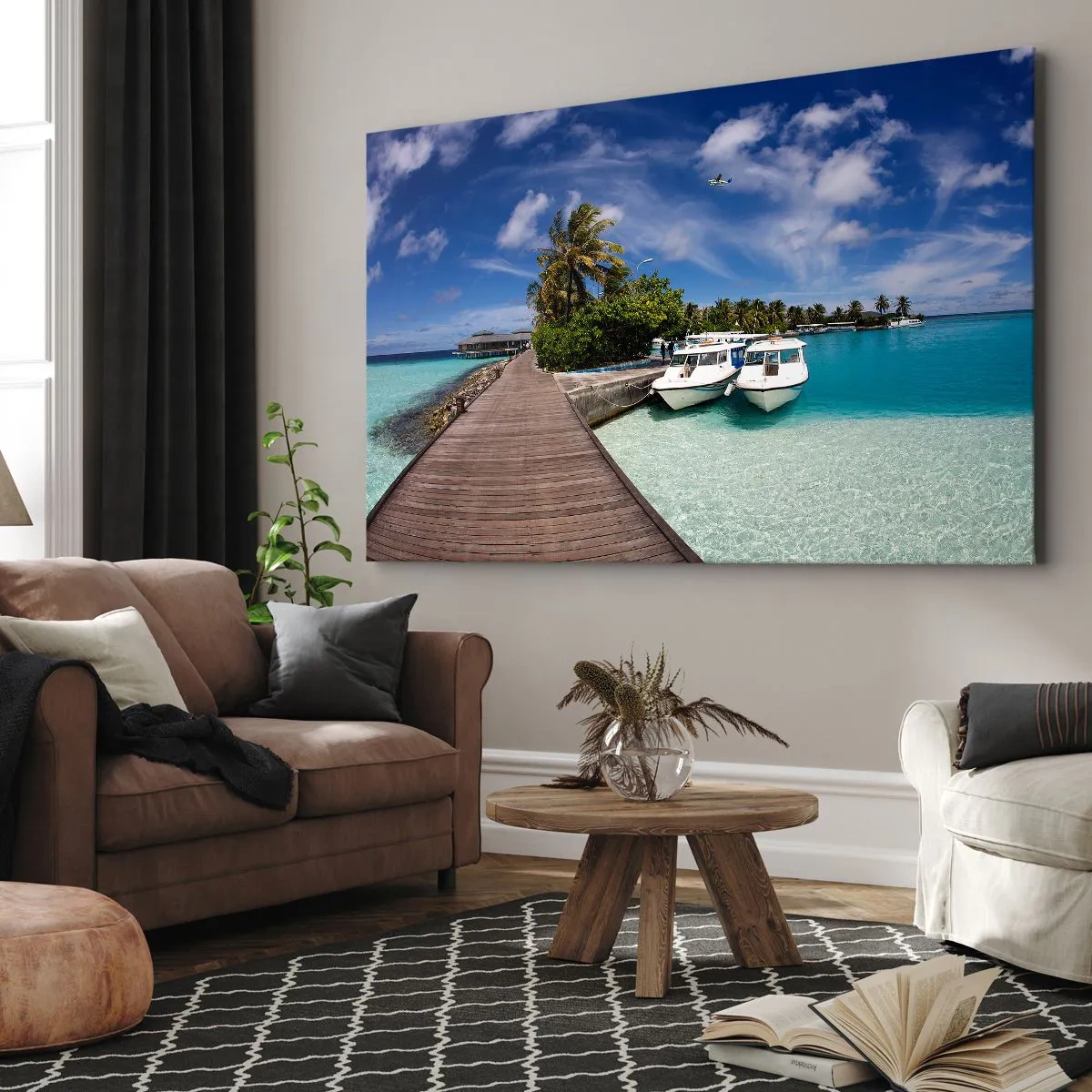 Vászonkép - A paradicsom mégis létezik - 120x80 cm