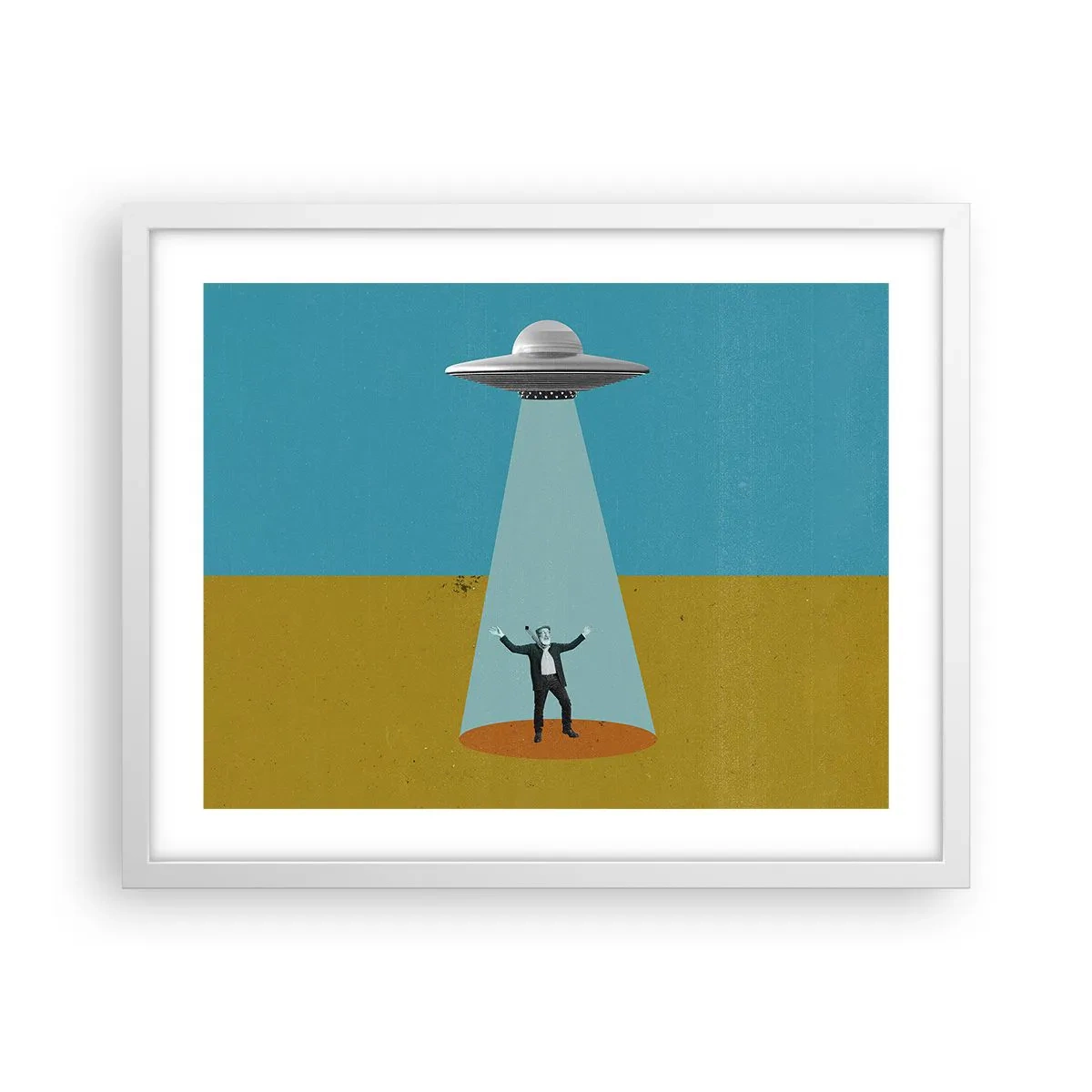 Poszter fekete keretben - Közeli találkozás - 50x40 cm