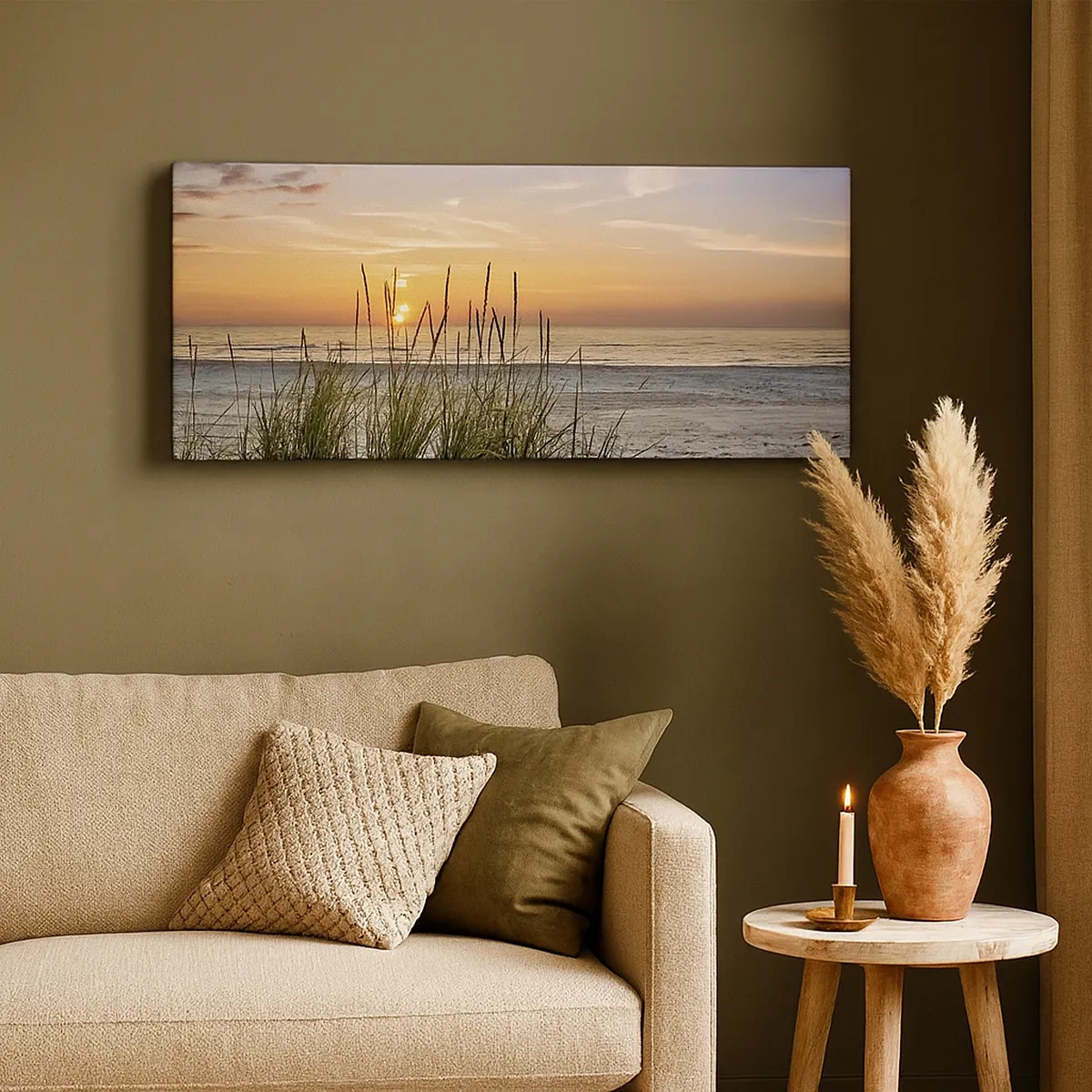 Vászonkép - Nézz, gondolkozz, érezz - 30x30 cm