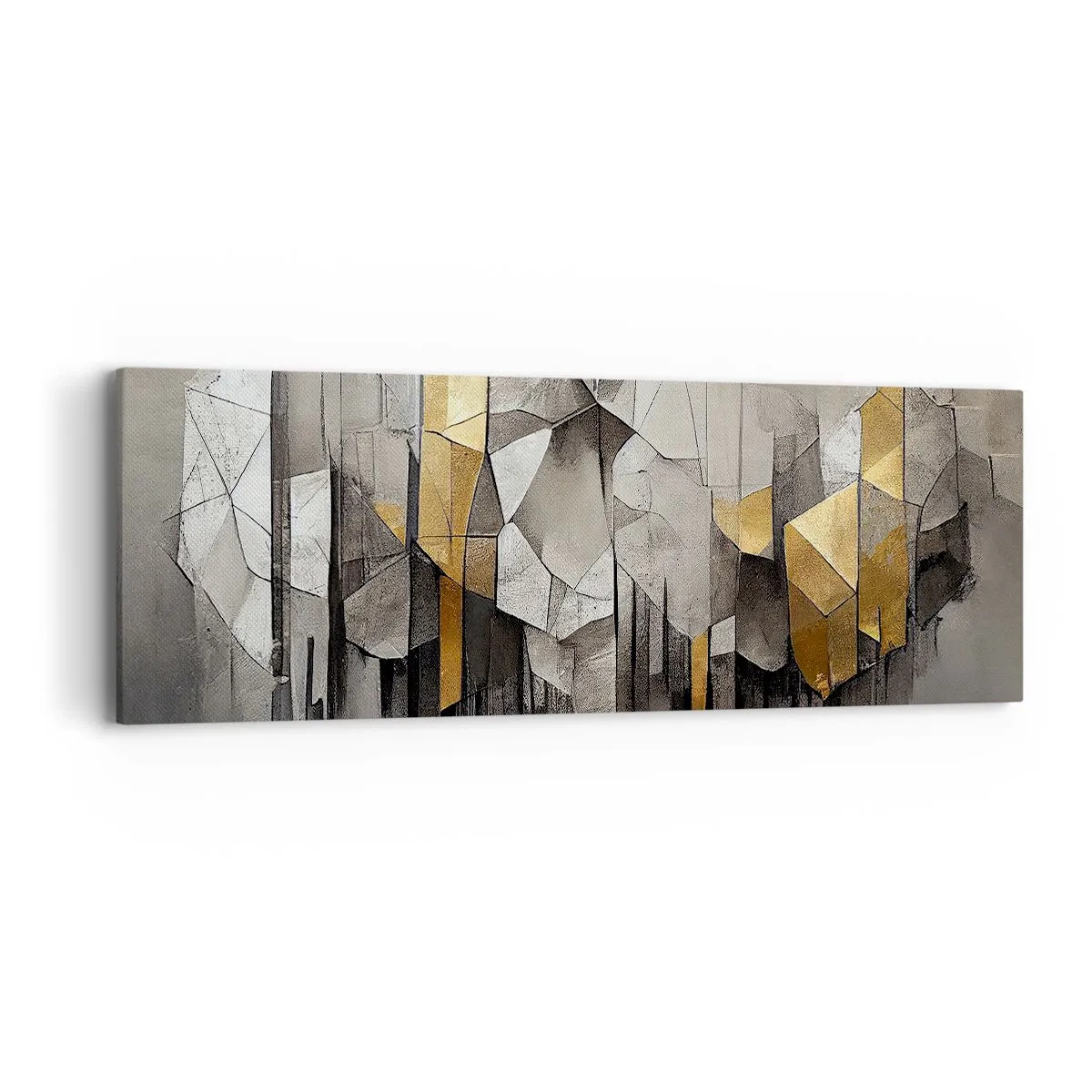 Vászonkép - Kompozíció jégből és fényből - 90x30 cm