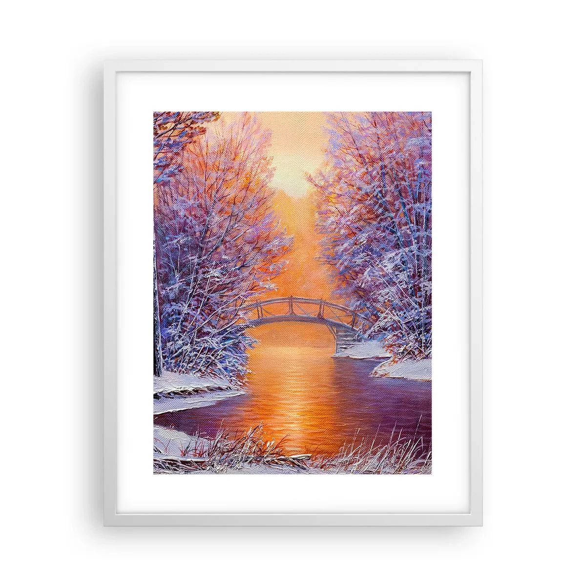 Poszter fekete keretben - Találkozzunk itt - 40x50 cm