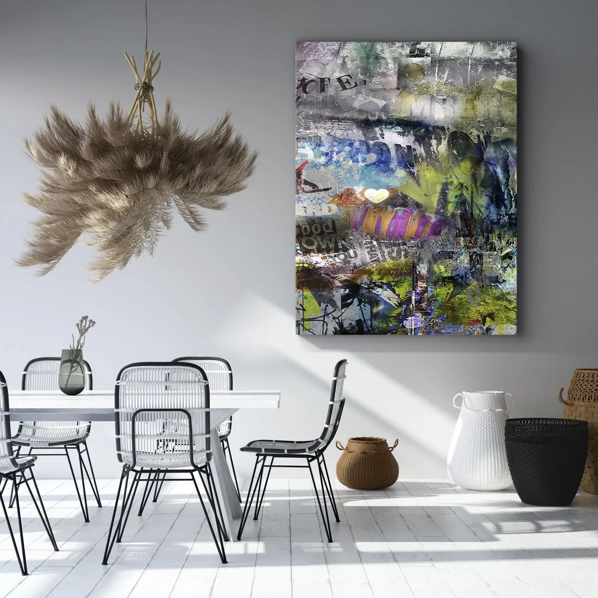 Vászonkép - Emlékek kollázsa - 45x80 cm